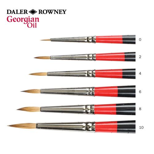 Image of Daler Rowney Georgian Sable Round Brush