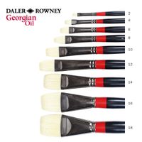 Daler Rowney Georgian Short Flat Brush