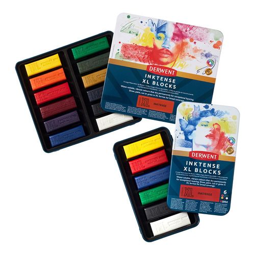 Image of Derwent Inktense XL Blocks Tin