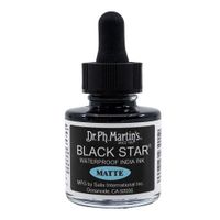 Dr Ph Martins Black Star Matte India Ink