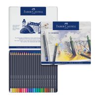 Faber-Castell Goldfaber Colour Pencils Tin of 24