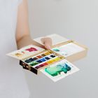 Thumbnail 9 of Frazer Price Brass Watercolour Palette Box