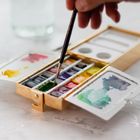 Thumbnail 12 of Frazer Price Brass Watercolour Palette Box