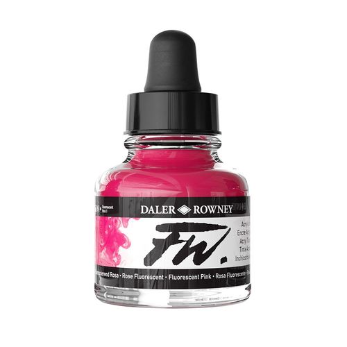 Image of Daler Rowney FW Acrylic Fluorescent Inks