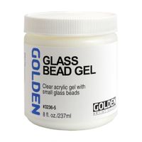 Golden Glass Bead Gel