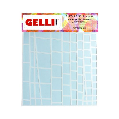 Image of Gelli Arts Stencil 8” x 10” Ladder