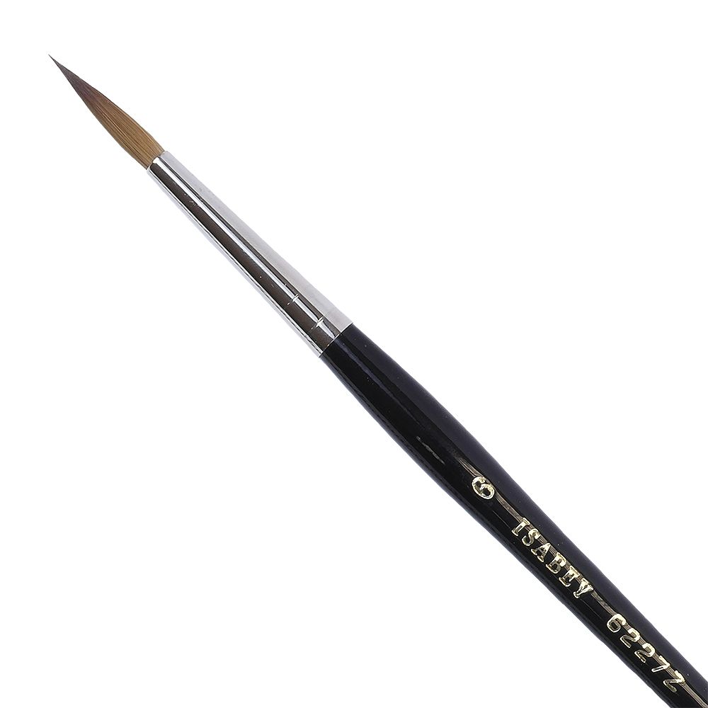 Eclipse Brush Black Sable Round 6