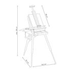 Thumbnail 2 of Jullian Black Spirit Easel with carry bag