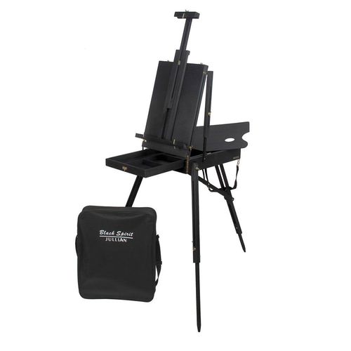 Image of Jullian Black Spirit Easel with carry bag