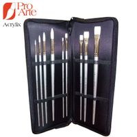 Pro Arte Brush Case Set Long Handle Acrylix