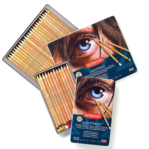 Image of Derwent Lightfast Pencil Tins