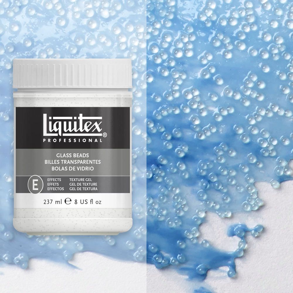 Liquitex Professional Glass Beads Texture Gel Bromleys Art Supplies