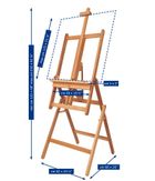 Thumbnail 2 of Mabef M33 Convertible Studio Easel