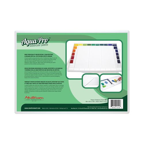 Image of Masterson Aqua Pro Watercolour Palette