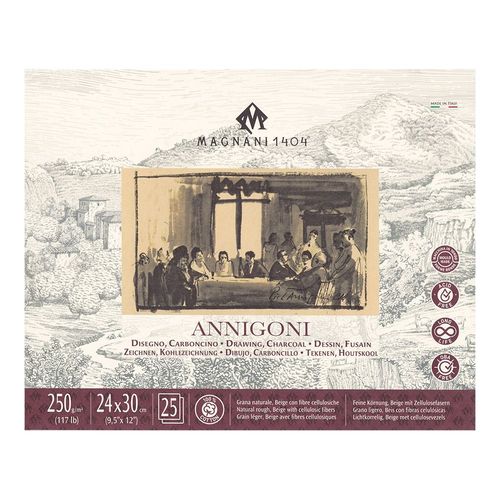 Image of Magnani 1404 Annigoni Buff Drawing Paper Pad