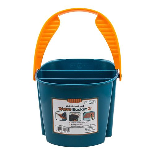 Image of Mijello Brush Washer Water Bucket 2 Litre