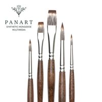 Panart Synthetic Mongoose Multimedia Brush Set of 5 MS01