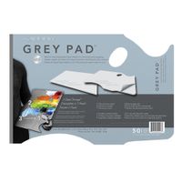 New Wave Grey Pad Hand Held Paper Palette