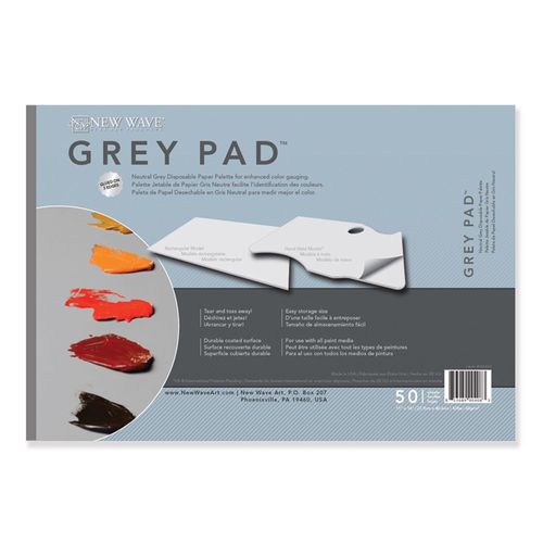 Image of New Wave Grey Pad Rectangular Paper Palette