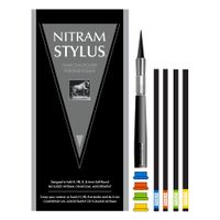 Nitram Stylus Charcoal Holder Set with 4 Sticks