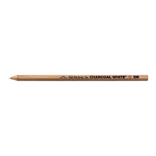 Image of General Pencil Company Charcoal Pencil White