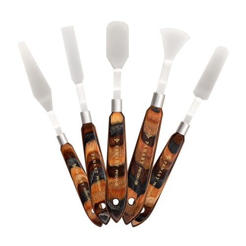 Image of Panart Densified Wood Palette Knives