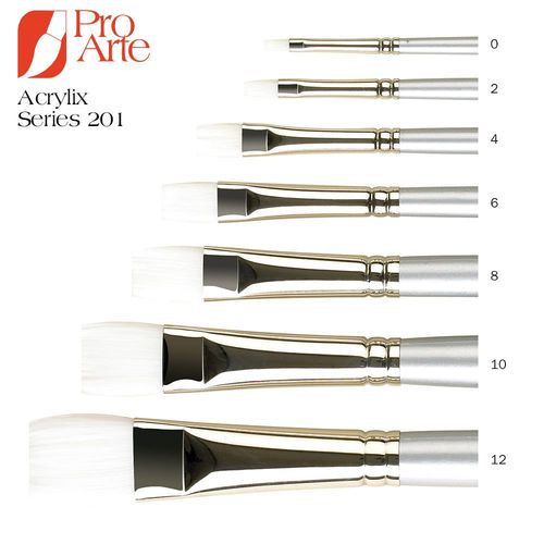 Image of Pro Arte Acrylix Series 201 Short Flat