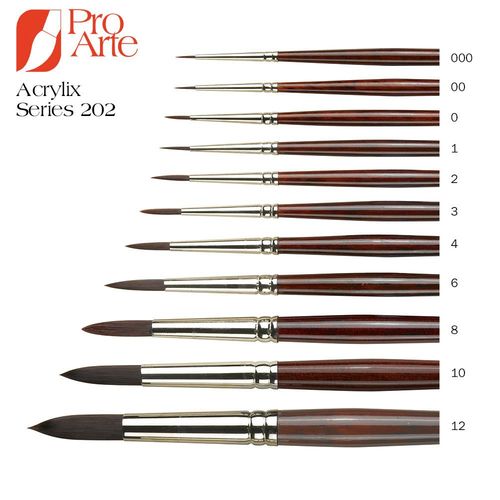 Image of Pro Arte Acrylix Series 202 Round