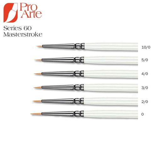 Image of Pro Arte Masterstroke Series 60 Miniature Brushes