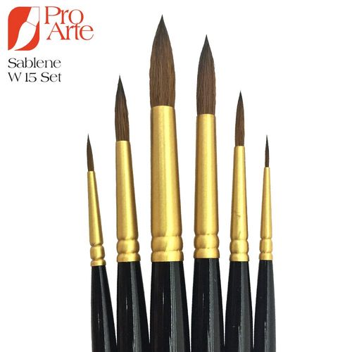 Image of Pro Arte Sablene W15 Brush Wallet Set