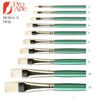 Pro Arte Series A Hog Short Flat (Bright) Oil Brush