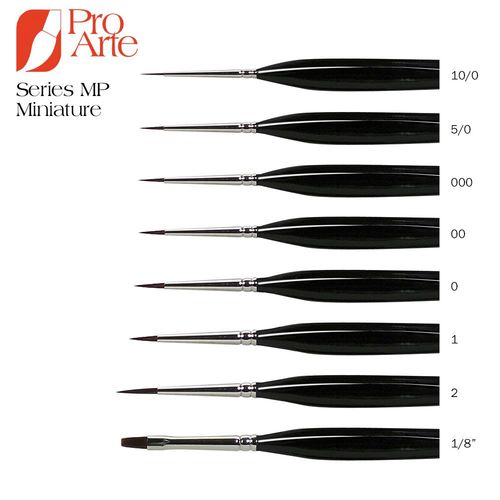 Image of Pro Arte Series MP Miniature Painting Brush