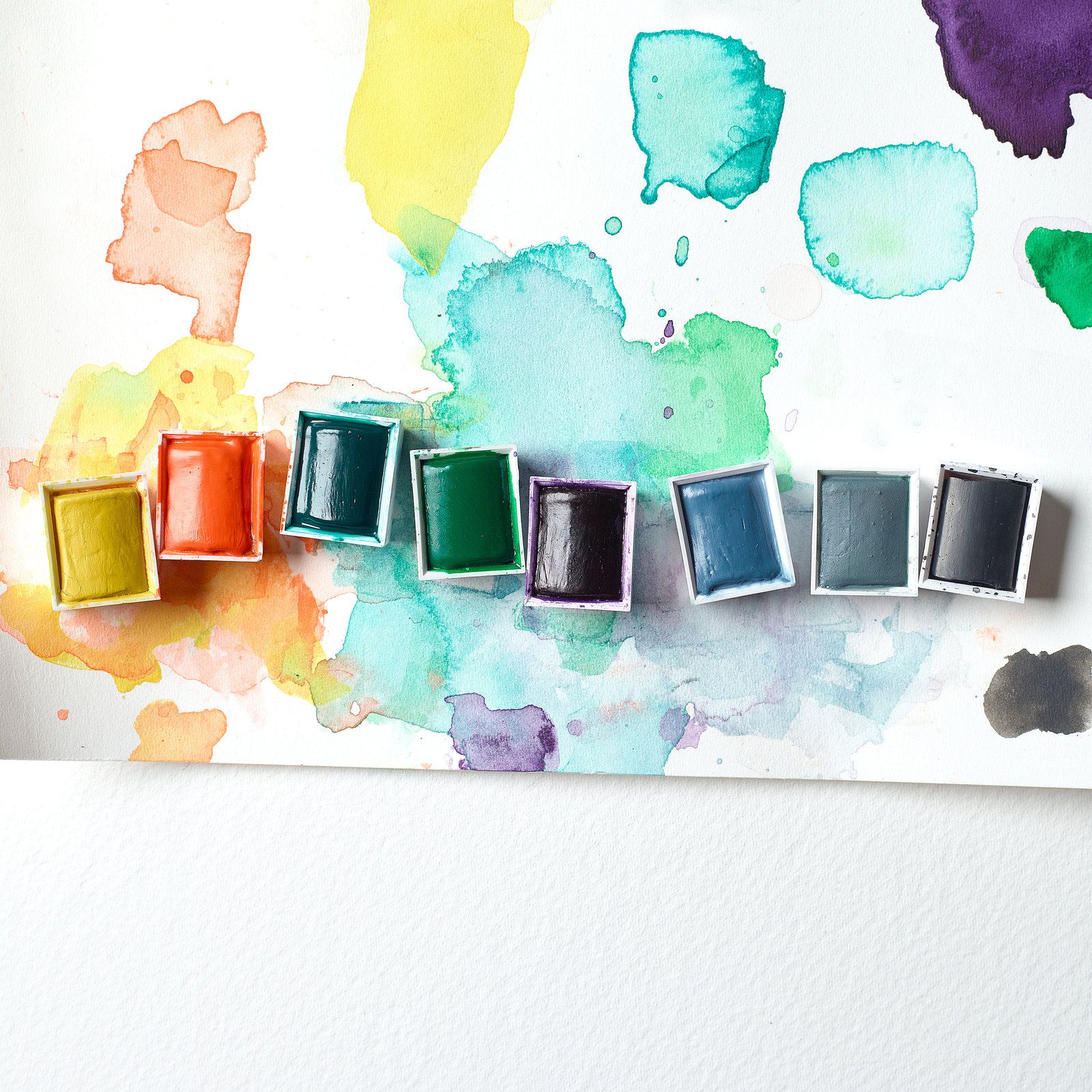 Winsor & Newton Professional Watercolour Paint - Green Gold 1/2 Bowl | Artist Quality, Vivid & Archival