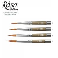 Rosa Lake Sable Synthetic Mix Series 178 Travel Brushes