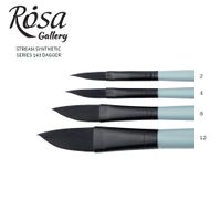 Rosa Stream Synthetic Series 143 Dagger Brush