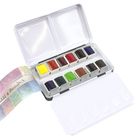 Thumbnail 1 of Sennelier L'Aquarelle Watercolour Metal Tin of 12 Half Pans