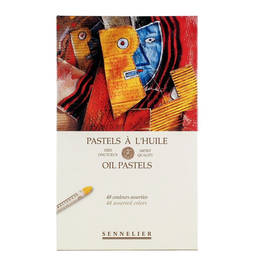 Sennelier Oil Pastel 48 Stick Assorted Set | Bromleys Art Supplies