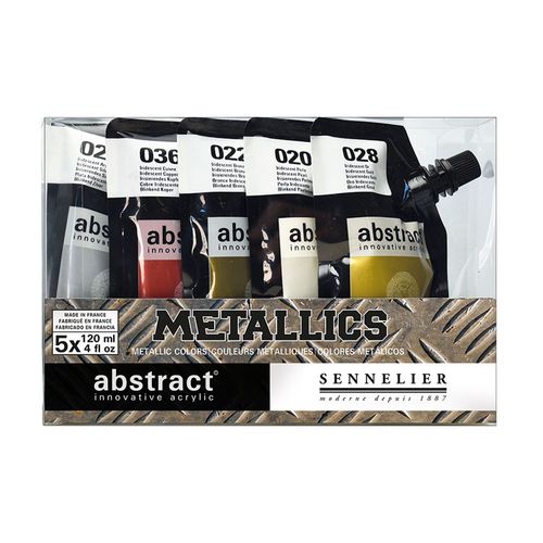 Image of Sennelier Abstract Acrylic Metallic Set