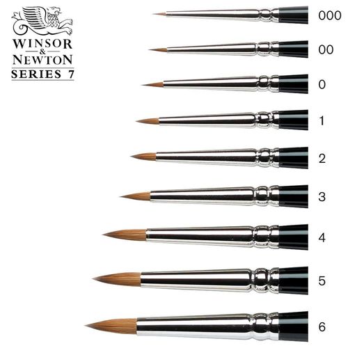 Image of Winsor & Newton Series 7 Miniature Sable Watercolour Brush