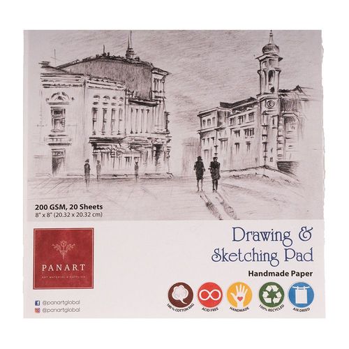 Image of Panart Drawing & Sketching Handmade Paper Pad