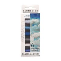 Sennelier Soft Pastel 6 Half Stick Set Summer Sky