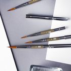 Thumbnail 3 of Rosa Lake Sable Synthetic Mix Series 178 Travel Brushes