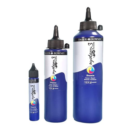 Image of Daler Rowney System 3 Fluid Acrylic Paint