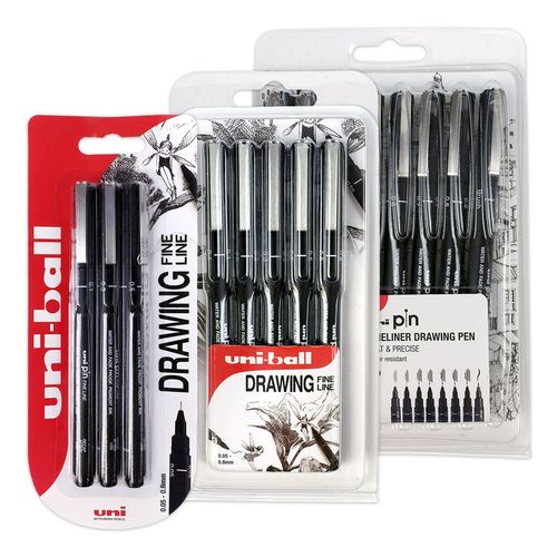 Image of Uni Pin Fine Line Pen Packs