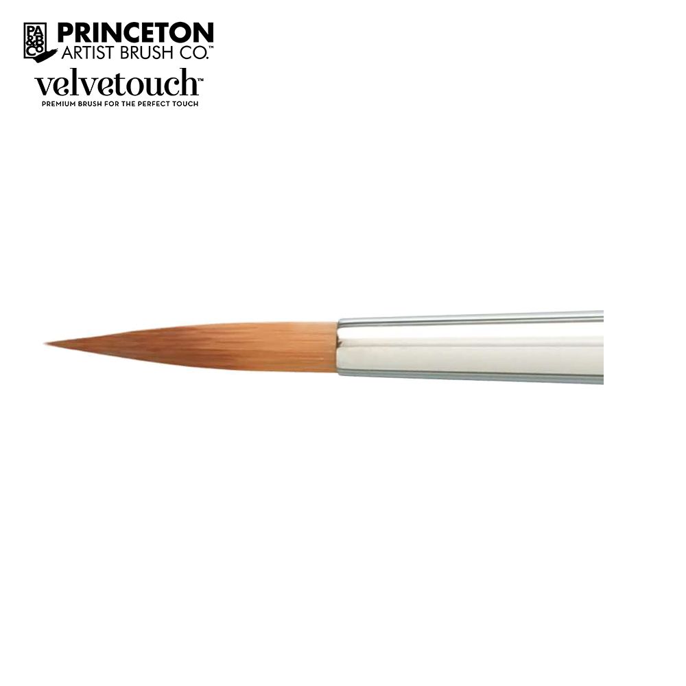 Princeton Summit Series 6850 Short Handle Synthetic Brush #5/0 Round