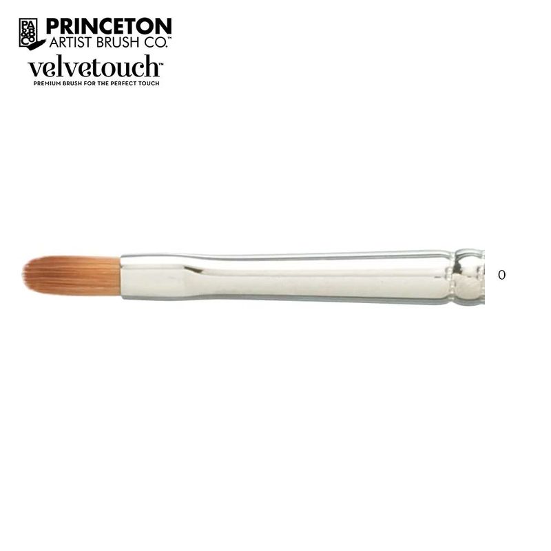 Princeton Brush Real Value 4-Brush Bristle Brush Set, Round 2