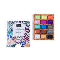 Viviva Watercolour Pans Metallic 15 Colour Set