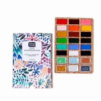 Viviva Watercolour Pans Deluxe 24 Colour Set