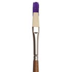 Thumbnail 2 of Winsor & Newton Artists' Oil Synthetic Hog Flat Brush