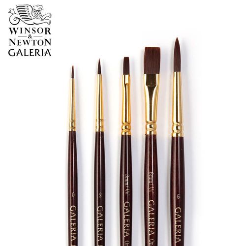 Image of Winsor & Newton Galeria Short Handle Brush Set Wallet